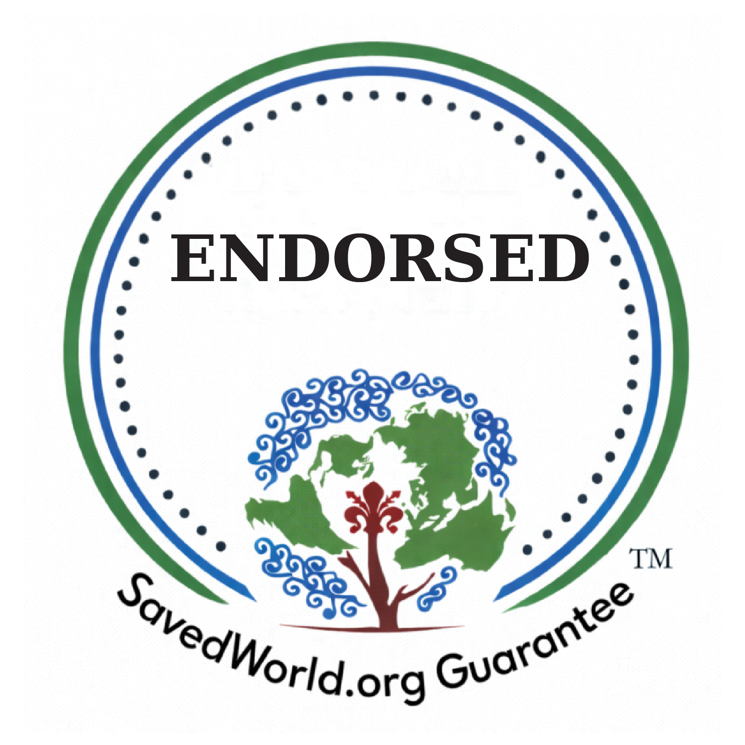 SavedWorld.org Guarantee™ Endorsed seal – official endorsement trust mark for verified, reviewed conduct.